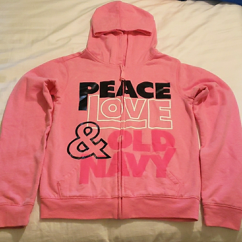 🌴 Pink Old Navy Jacket W/Hood